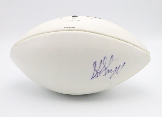 Sterling Sharpe Autographed Wilson Football