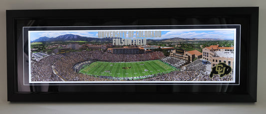 University of Colorado Folsom Field Panoramic Photo