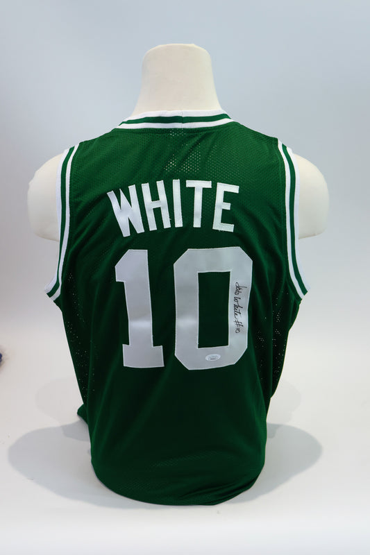 JoJo White Boston Celtics Autographed Jersey