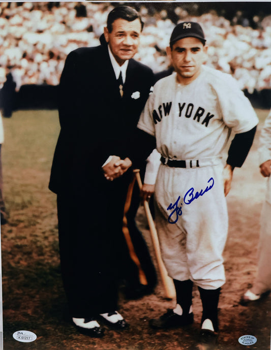 Yogi Berra Autographed New York Yankees 11x14 Photo