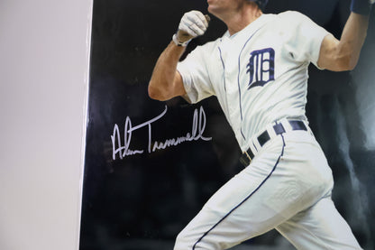 Alan Trammel Detroit Tigers Autographed 16X20 Photo