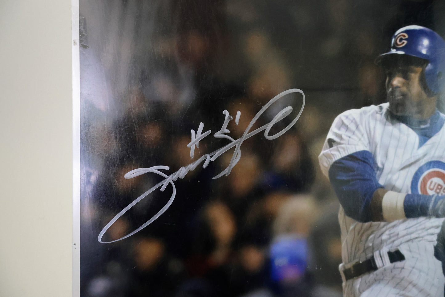 Sammy Sosa Chicago Cubs Autographed 16X20 Photo