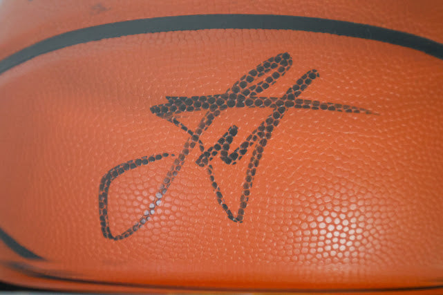 Nikola Autographed Spalding Denver Nuggets Basketball