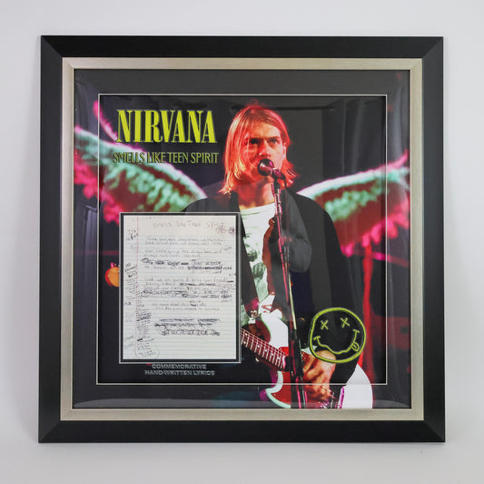 Kurt Cobain Nirvana Commemorative Handwritten Lyrics Notebook