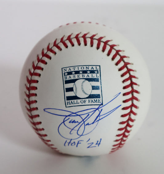 Todd Helton Autographed MLB Hall of Fame Baseball "HOF '24" Inscription Tristar