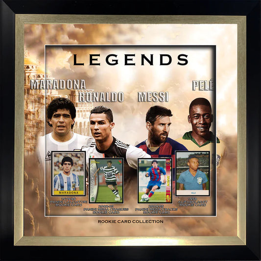 SOCCER LEGENDS REPLICA ROOKIE CARD COLLECTION 3D