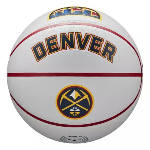 Denver Nuggets Unsigned City Edition Basketball