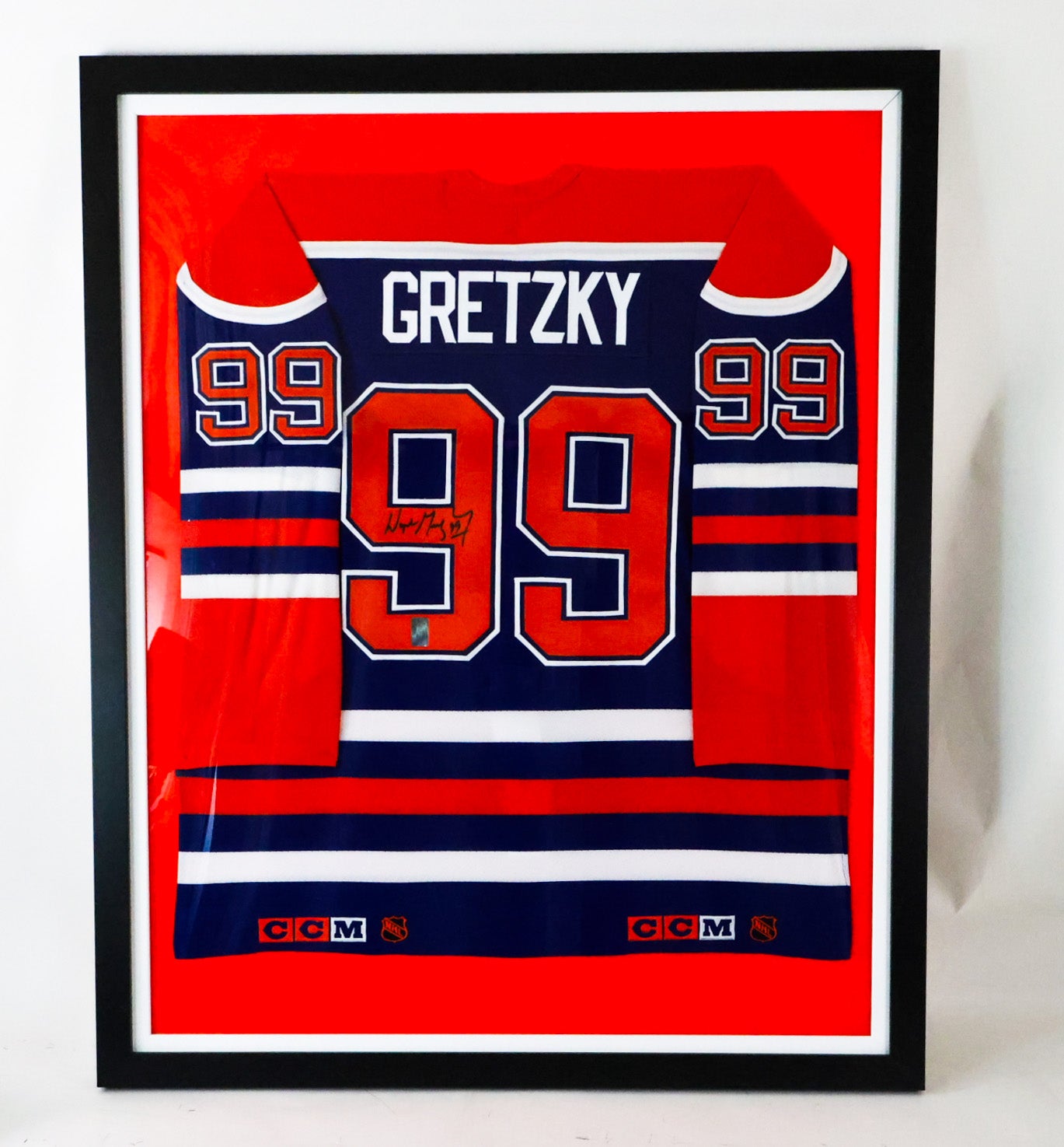 Wayne Gretzky Edmonton Oilers Autographed Jersey - Latitude Sports Marketing