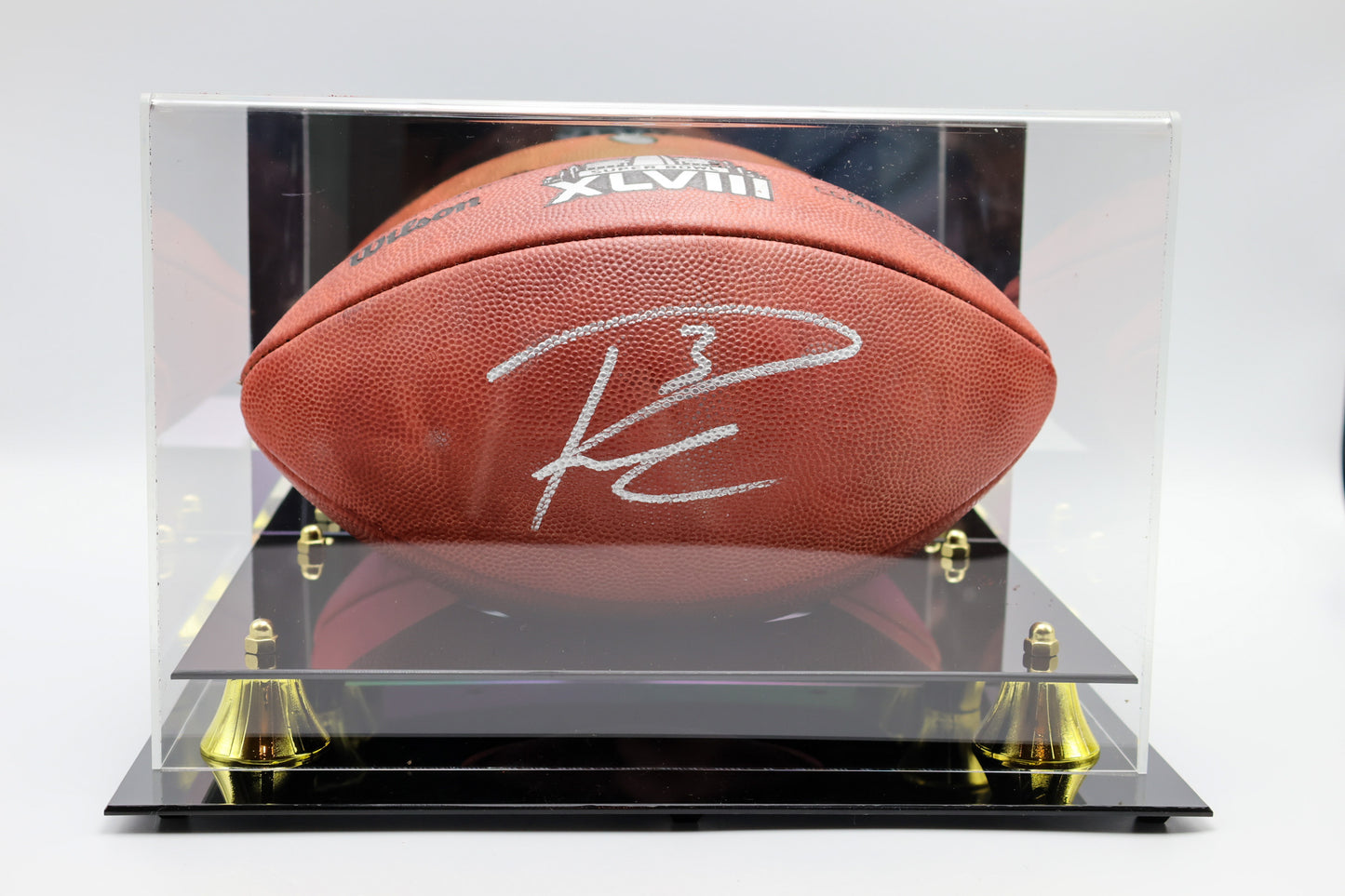 Russell Wilson Seattle Seahawks Autographed Football