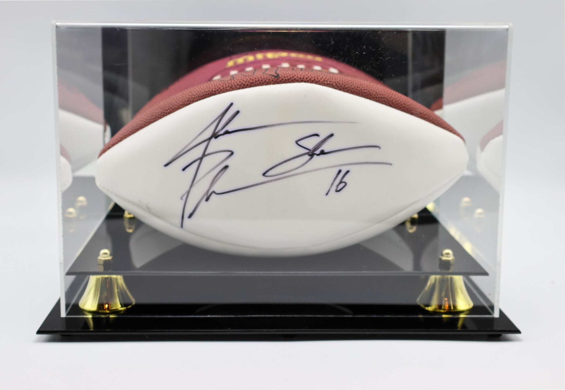 Jake Plummer Denver Broncos Autographed Football - Latitude Sports Marketing