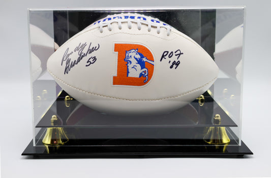 Randy Gradishar Denver Broncos Autographed Football - Latitude Sports Marketing