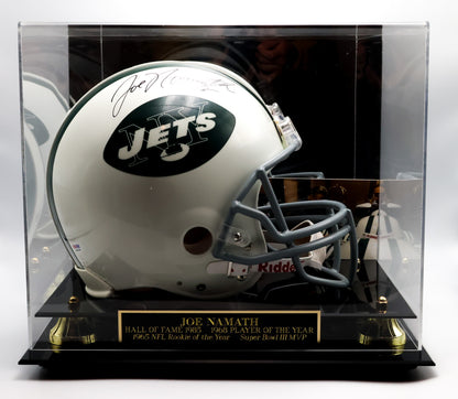 Joe Namath New York Jets Autographed Replica Helmet
