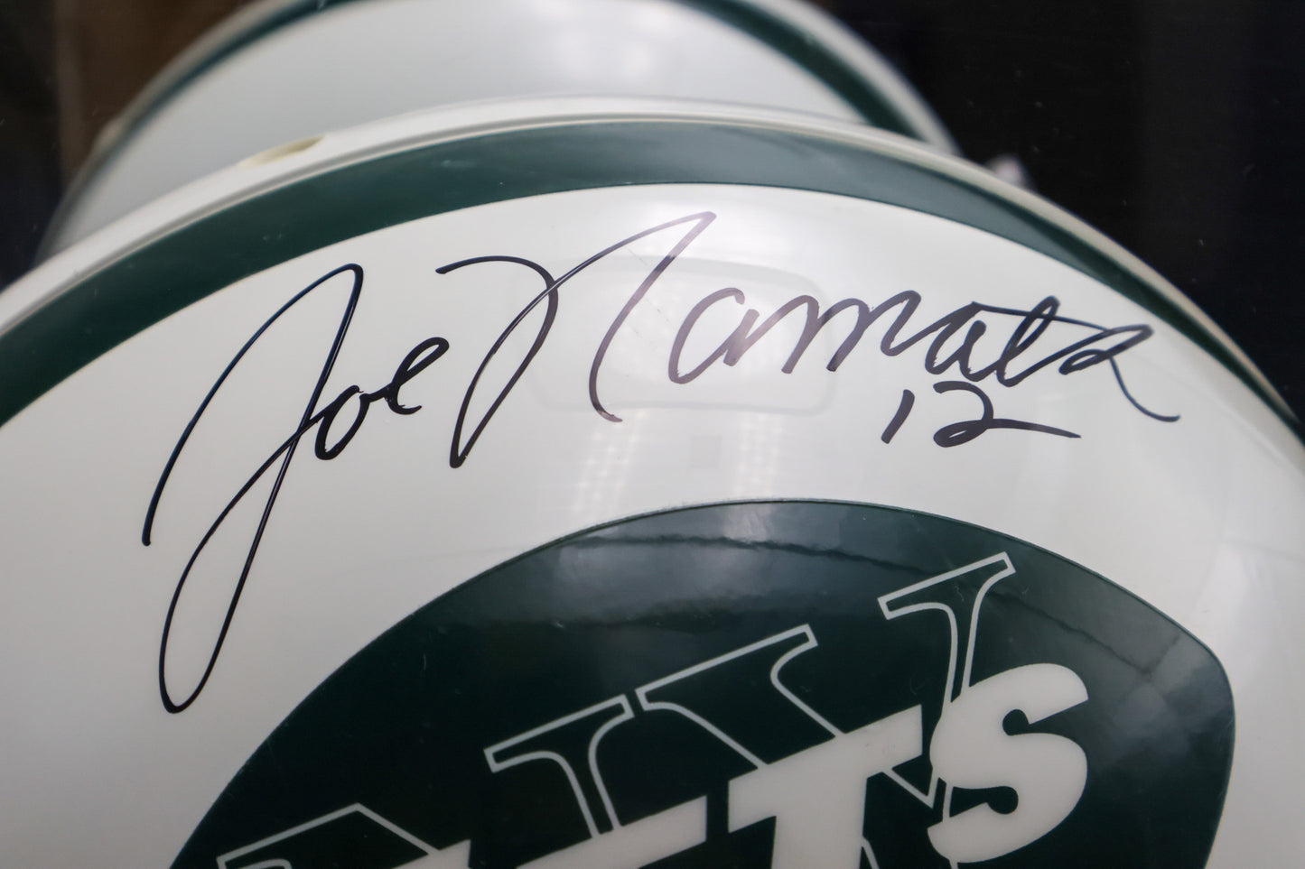 Joe Namath New York Jets Autographed Replica Helmet