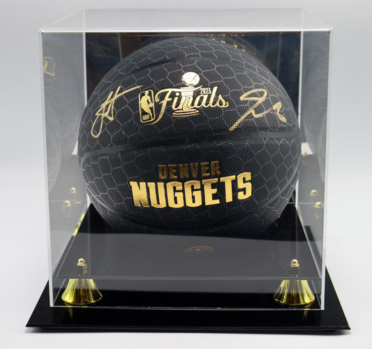 Nikola Jokic & Jamal Murray Denver Nuggets Autographed Basketball