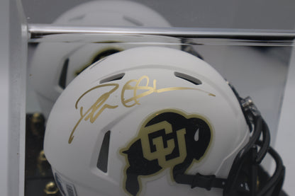 Deion Sanders Colorado Buffaloes Autographed Mini Helmet