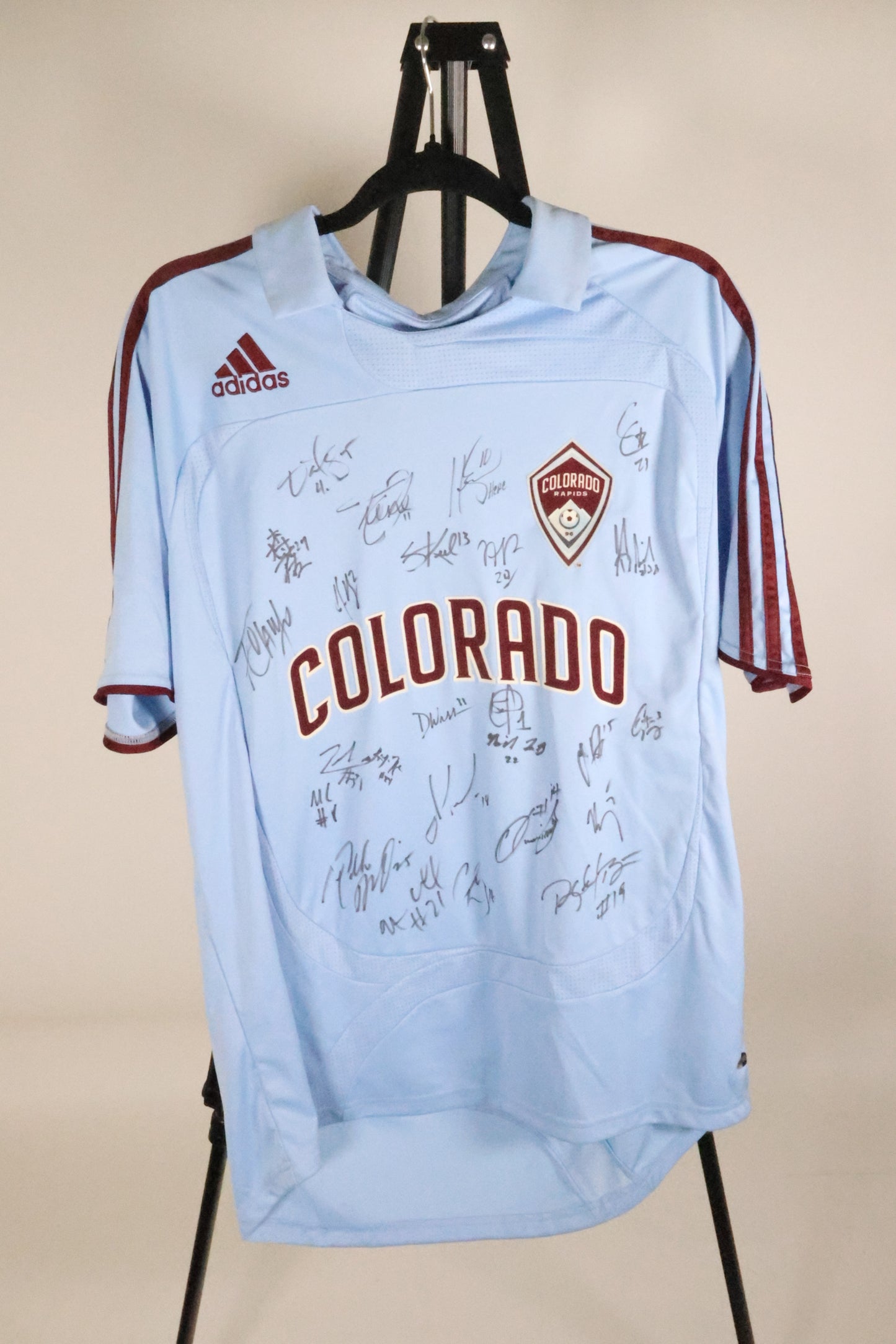 2007 Team Colorado Rapids Autographed Jersey - Latitude Sports Marketing