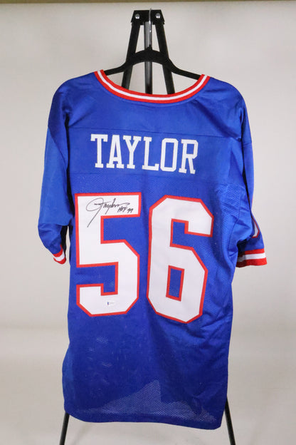 Lawrence Taylor New York Giants Autographed Jersey - Latitude Sports Marketing