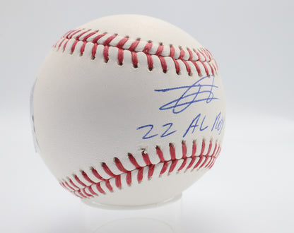 Julio Rodriguez Autographed Seattle Mariners Baseball "2022 AL ROY" Inscription