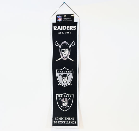 Raiders Heritage Banner
