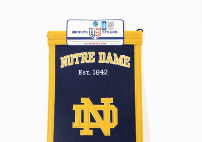 Notre Dame Heritage Banner