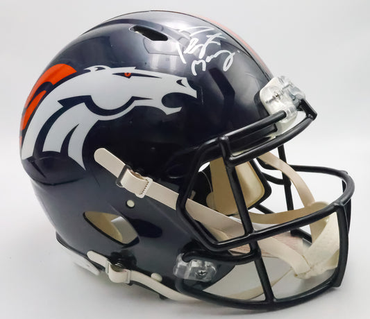 Peyton Manning Autographed Broncos Pro Speed Helmet