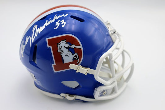 Randy Gradishar Autographed Denver Broncos Denver D Mini Helmet