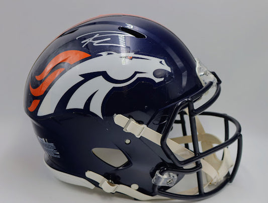 Russel Wilson Autographed Denver Broncos Pro Helmet