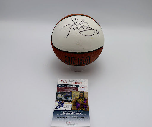 Sidney Moncrief Autograph mini basketball