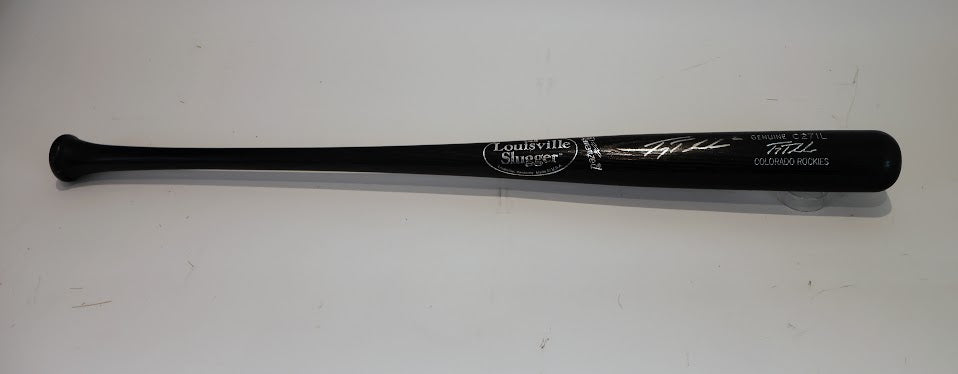 Troy Tulowitzki Autographed Louisville Slugger Bat