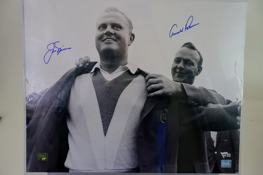 Jack Nicklaus & Arnold Palmer Autographed 16X20 Photo