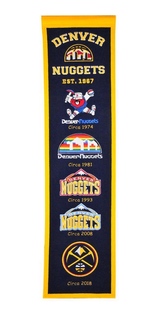Denver Nuggets Team Logo Banner