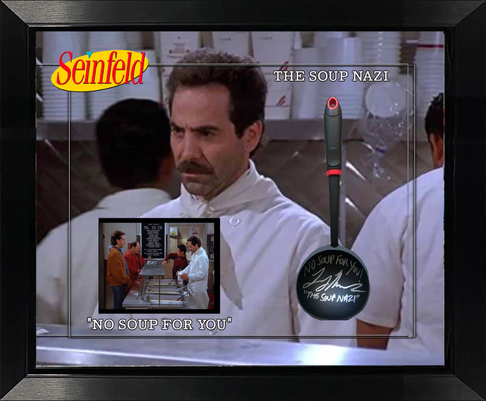 Soup Nazi Seinfeld Autographed 16"x20" Framed Photo