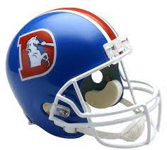 Denver Broncos "D" Logo Pro Helmet