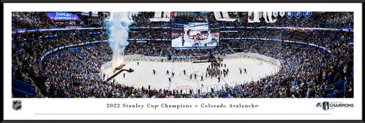 2022 Stanley Cup Champions Panoramic Picture Framed