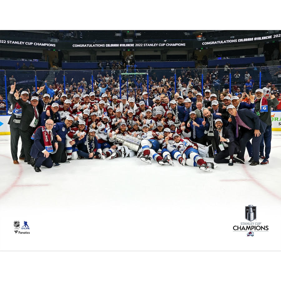 Avalanche Full Team Stanley Cup Photo 16x20